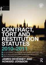 9780415582377-0415582377-Contract, Tort and Restitution Statutes 2010-2011 (Routledge Student Statutes) (Volume 1)
