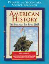 9780028223780-0028223780-Primary and Secondary Source Readings (American history the modern era since 1865)