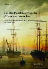 9780199578955-0199578958-Max Planck Encyclopedia of European Private Law