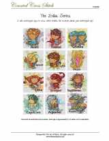 9781312130081-1312130083-The Zodiac Series Cross Stitch Book