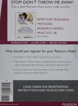9780134056173-0134056175-Effective Teaching Methods: Research-Based Practice -- Enhanced Pearson eText