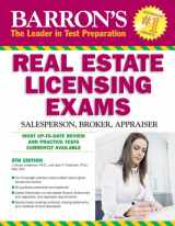 9780764142376-0764142372-Barron's Real Estate Licensing Exams: Salesperson, Broker, Appraiser (Barron's: The Leader in Test Preparation)