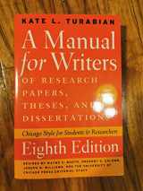 9780226816388-0226816389-A Manual for Writers of Research Papers, Theses, and Dissertations, Eighth Edition: Chicago Style for Students and Researchers (Chicago Guides to Writing, Editing, and Publishing)