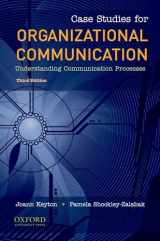 9780195386721-0195386728-Case Studies for Organizational Communication: Understanding Communication Processes