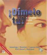 9780838458525-0838458521-Dimelo tu!: A Complete Course (with Audio CD)