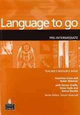 9780582506589-0582506581-LANGUAGE TO GO PRE-INTERMEDIATE TEACHERS RESOURCE BOOK