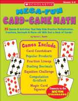 9780439448550-0439448557-Mega-Fun Card-Game Math, Grades 3-5