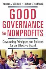 9780814415948-0814415946-Good Governance for Nonprofits: Developing Principles and Policies for an Effective Board