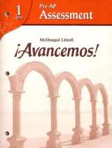 9780618753284-0618753281-Pre-AP Assessment (Avancemos!, Level 1a/1b/1) (Spanish Edition)