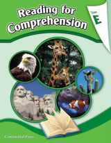9780845416846-0845416847-Reading Comprehension Workbook: Reading for Comprehension, Level E - 5th Grade