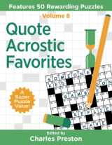 9781734048353-1734048352-Quote Acrostic Favorites: Features 50 Rewarding Puzzles (Puzzle Books for Fun)