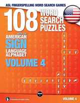9783864690204-386469020X-ASL Fingerspelling Word Search Games - 108 Word Search Puzzles with the American Sign Language Alphabet, Volume 04: Bundle 01 (Volumes 1+2+3) (Volume 4)
