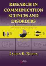 9781597564915-1597564915-Research in Communication Sciences and Disorders: Methods for Systematic Inquiry