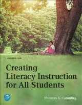 9780134863566-0134863569-Creating Literacy Instruction for All Students plus MyLab Education with Pearson eText -- Access Card Package (Myeducationlab)