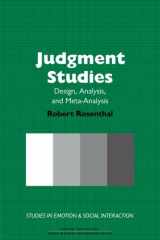 9780521101479-0521101476-Judgment Studies: Design, Analysis, and Meta-Analysis (Studies in Emotion and Social Interaction)
