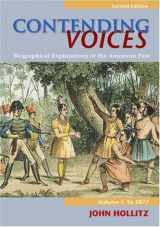 9780618660872-0618660879-Contending Voices: Biographical Explorations of the American Past, Volume I: To 1877