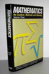 9780880294805-0880294809-Mathematics Its Content, Methods and Meaning (Three)