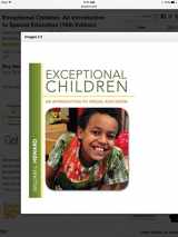 9780132626163-0132626160-Exceptional Children: An Introduction to Special Education (10th Edition)