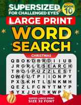 9781704761596-170476159X-SUPERSIZED FOR CHALLENGED EYES, The Christmas Book: Super Large Print Word Search Puzzles (SUPERSIZED FOR CHALLENGED EYES Super Large Print Word Search Puzzles)