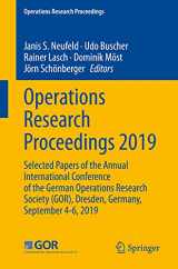 9783030484385-3030484386-Operations Research Proceedings 2019: Selected Papers of the Annual International Conference of the German Operations Research Society (GOR), Dresden, Germany, September 4-6, 2019