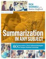 9781416626770-1416626778-Summarization in Any Subject: 60 Innovative, Tech-Infused Strategies for Deeper Student Learning