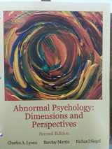 9781627514392-1627514392-Abnormal Psychology: Dimensions and Perspectives