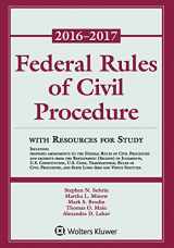 9781454875604-1454875607-Federal Rules of Civil Procedure: 2016-2017 Statutory Supplement with Resources for Study (Supplements)