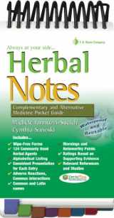 9780803620490-0803620497-Herbal Notes: Complementary & Alternative Medicine Pocket Guide