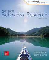 9781259547584-1259547582-METHODS IN BEHAVIORAL RESEARCH WITH CONNECT PLUS ACCESS CARD