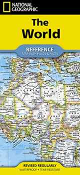 9781566958080-1566958083-National Geographic World Map (folded with flags and facts) (National Geographic Reference Map)