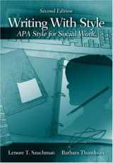 9780534621827-0534621821-Writing with Style: APA Style for Social Work