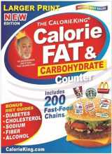 9781930448872-1930448872-CalorieKing Larger Print Calorie, Fat & Carbohydrate Counter