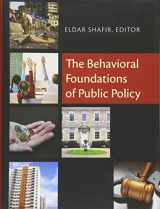 9780691137568-0691137560-The Behavioral Foundations of Public Policy