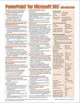 9781944684808-1944684808-PowerPoint for Microsoft 365 (Office 365) Introduction Quick Reference Guide - Windows Version (Cheat Sheet of Instructions, Tips & Shortcuts - Laminated Card)