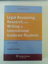 9781454805502-1454805501-Legal Reasoning, Research, and Writing for International Graduate Students, Third Edition (Aspen Coursebook)