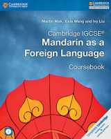 9781316629840-1316629848-Cambridge IGCSE® Mandarin as a Foreign Language Coursebook with Audio CDs (2) (Cambridge International IGCSE) (Chinese Edition)