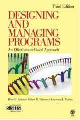 9781412951944-1412951941-Designing and Managing Programs: An Effectiveness-Based Approach (SAGE Sourcebooks for the Human Services)