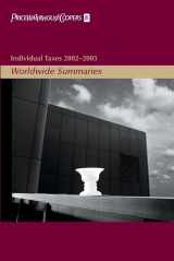 9780471236757-0471236756-Individual Taxes 2002-2003: Worldwide Summaries