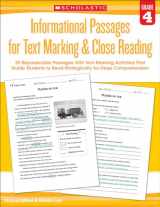 9780545793803-0545793807-Informational Passages for Text Marking & Close Reading: Grade 4: 20 Reproducible Passages With Text-Marking Activities That Guide Students to Read Strategically for Deep Comprehension