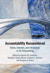 9781009168328-1009168320-Accountability Reconsidered: Voters, Interests, and Information in US Policymaking (Political Economy of Institutions and Decisions)