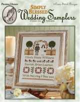 9781574869194-1574869191-Simply Blessed Wedding Samplers (Leisure Arts #24026)