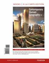 9780321819741-0321819748-Contemporary Human Geography + MasteringGeography With Pearson eText