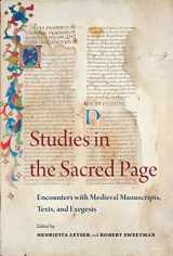 9780888448347-0888448341-Studies in the Sacred Page: Encounters with Medieval Manuscripts, Texts, and Exegesis: A Book of Essays in Honour of Lesley Smith (Papers in Mediaeval Studies)