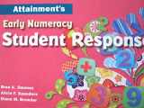 9781578618248-157861824X-Attainment's Early Numeracy Student Response Book