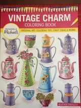 9781497202375-149720237X-Michaels Vintage Charms Coloring Book Original Art, Coloring Tip and Craft ideas and more