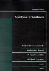 9781587785870-1587785870-Selections For Contracts, 2003 (University Casebook)