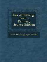 9781293654576-1293654574-Das Altenberg-Buch - Primary Source Edition (German Edition)