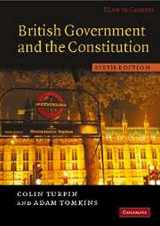 9780521690294-0521690293-British Government and the Constitution: Text and Materials (Law in Context)