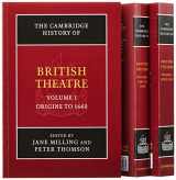 9781107497115-1107497116-The Cambridge History of British Theatre 3 Volume Paperback Set
