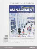9780134111056-0134111052-Operations Management: Processes and Supply Chains, Student Value Edition Plus MyLab Operations Management with Pearson eText -- Access Card Package (11th Edition)